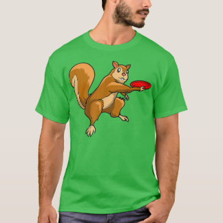 Disc Golf Squirrel Frolf Frisbee Golf Disc 2 T-Shirt