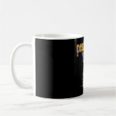 Disc Golf Stimmung Regenbogen Splash Disc Skizze Kaffeetasse (Links)