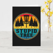 Disc Golf Stupid Tree - Disc Golf _1  Karte (Gelbe Blume)