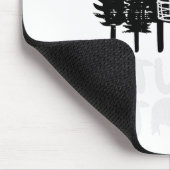 Disc Golf Stupid Tree Funny Frisbee Golfer Frolf Mousepad (Ecke)