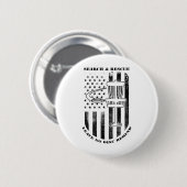 Disc Golf Suche und Rettung Lassen Sie keine Schei Button (Vorne & Hinten)