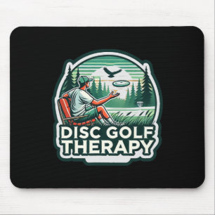Disc Golf Therapie - Entspannen und Spielen Mousepad