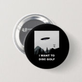 Disc Golf Ufo  Button (Vorne & Hinten)