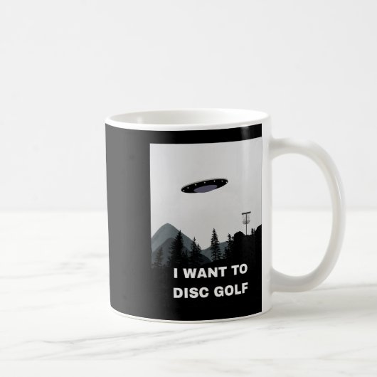 Disc Golf Ufo  Kaffeetasse (Rechts)
