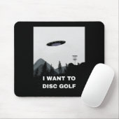 Disc Golf Ufo  Mousepad (Mit Mouse)