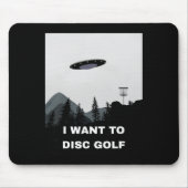 Disc Golf Ufo  Mousepad (Vorne)