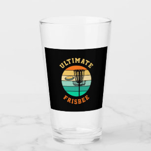 Disc Golf Ultimate Frisbee Glas