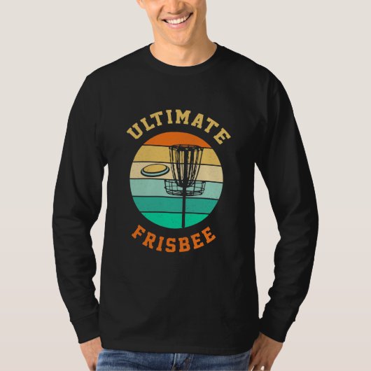 Disc Golf Ultimate Frisbee T-Shirt (Vorderseite)