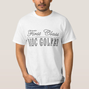 Disc-Golf und Disc-Golfspieler: Erste T-Shirt