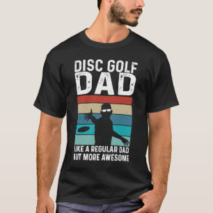 Disc Golf Vater Frisbee Golf Player Vatertag T-Shirt