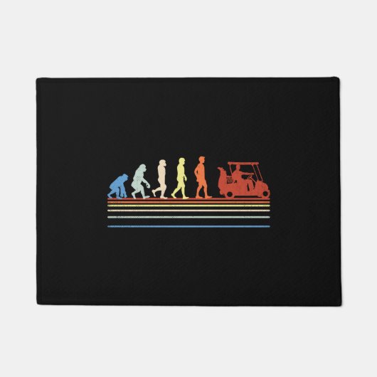 Disc Golf Vintag Disc Golf Lover Golfgeschenk Fußmatte (Vorderseite)