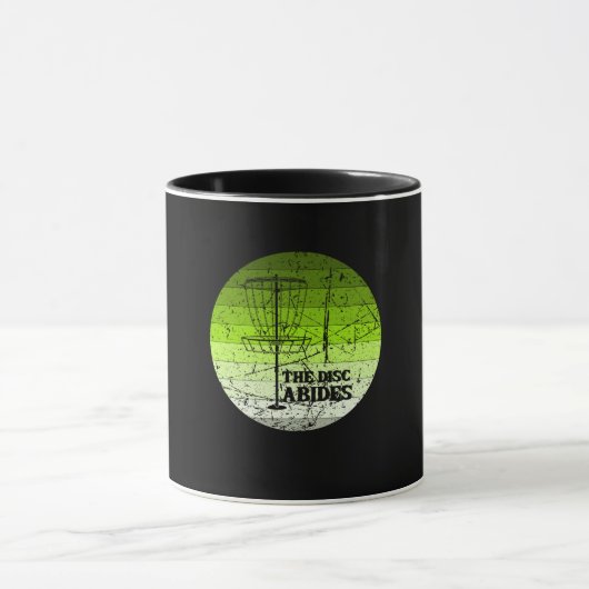 Disc Golf Vintage Tasse (Zentrum)