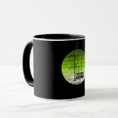 Disc Golf Vintage Tasse (Vorderseite Links)