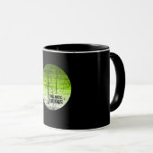 Disc Golf Vintage Tasse (VorderseiteRechts)