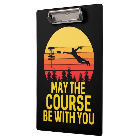 Disc Golf With You Klemmbrett (Links)