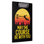 Disc Golf With You Klemmbrett (Rechts)