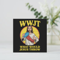 Disc Golf Wwjt Was Würde Jesus Werfen Frisbee 