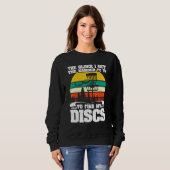 Disc-Golfer Frisbee Golf Disc Golf Wagen Frisbee Sweatshirt (Vorne ganz)