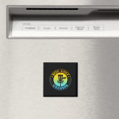 Disc-Golfer Opa Disc Golf Spieler - Disc Golf G Magnet (In Situ (Geschirrspüler))