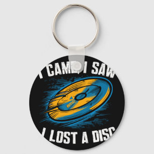 Disc Golfing Disc, Ich Habe Eine Disc Verloren Zit Schlüsselanhänger