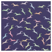 Disc-Hundesprünge Stoff (Nahaufnahme)