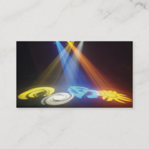 Disc-Jockey-Geschäfts-Karte Visitenkarte