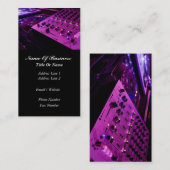 Disc-Jockey-Geschäfts-Karte Visitenkarte (Vorne/Hinten)