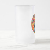 Disc_Or_Die Bier-Tasse Mattglas Bierglas (Mittel)