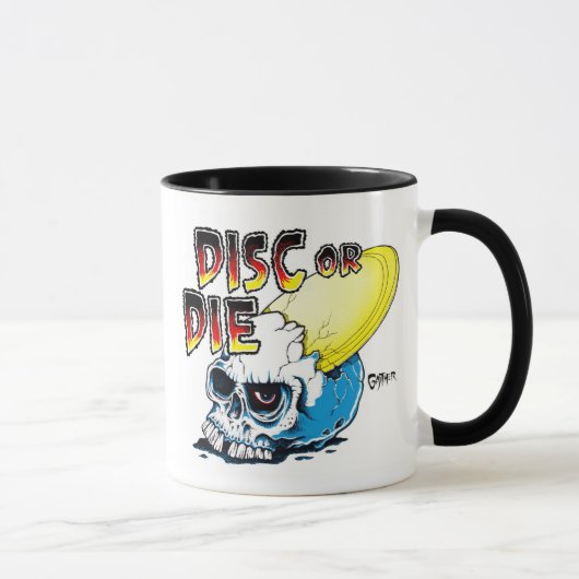 Disc_Or_Die Kaffee-Tasse Tasse (Rechts)