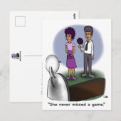 Disc Postcard Postkarte (Vorne/Hinten)