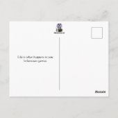 Disc Postcard Postkarte (Rückseite)