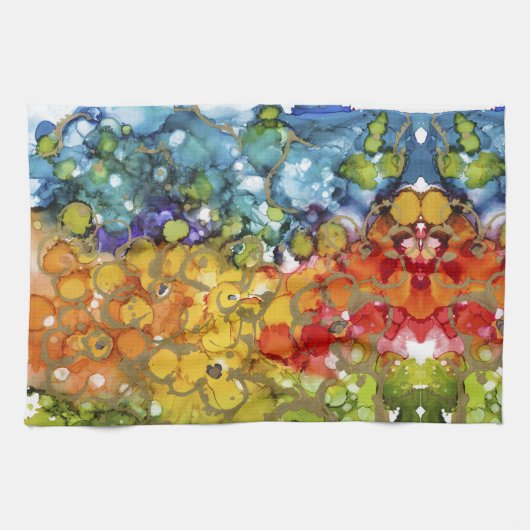 Disc Towel Lovitude Blasen Geschirrtuch (Horizontal)