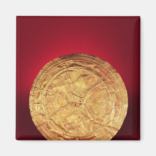 Disc vielleicht benutzt als Brosche, von Tedavnet Magnet