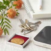 Disc vielleicht benutzt als Brosche, von Tedavnet Schlüsselanhänger (Seite)