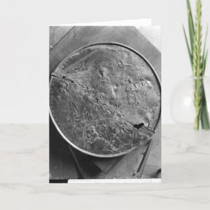 Disc von Theodosius I das große, c.379-395 Feiertagskarte