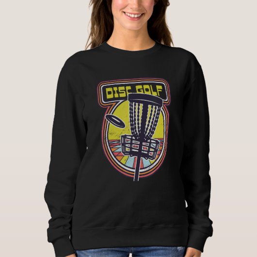 Discgolf Champ Meister Sieger Frisbee Gol Sweatshirt (Vorderseite)