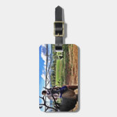 Discgolf Gepäckanhänger (Vorderseite vertikal)