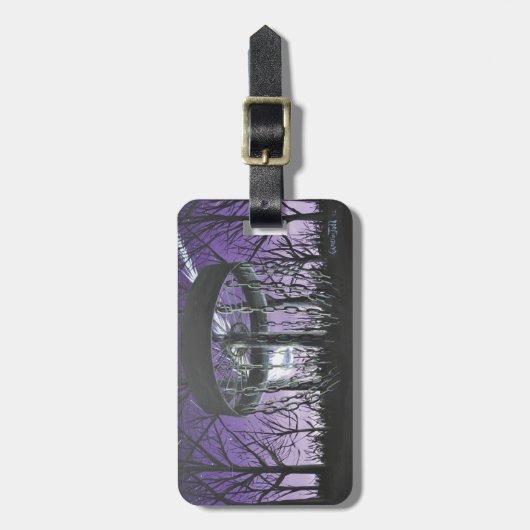 Discgolf Gepäckanhänger (Vorderseite vertikal)