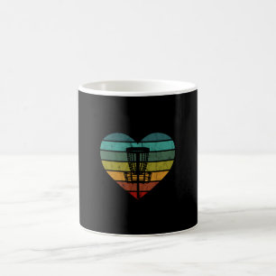 DiscGolf - Retro Vintager Zielkorb Kaffeetasse