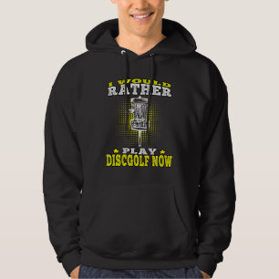 Discgolf spielt eher Disc Golf Discgolfer Hoodie