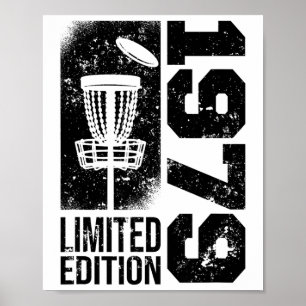 Discgolf Vintage 1979 Geburtstags Disc-Golf-Spiel Poster