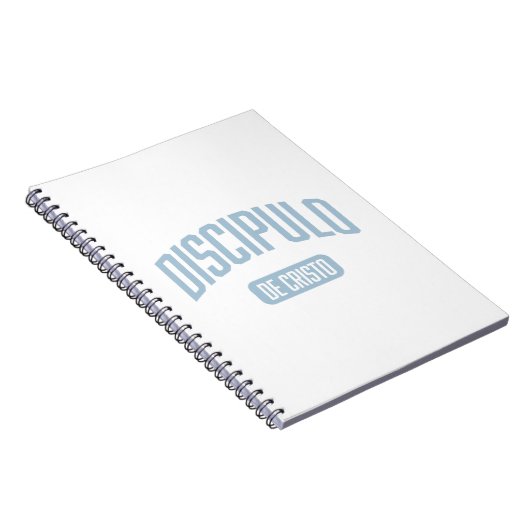Disciple Light Blue Spiral Notebook Spanisch Notizblock (Rechte Seite)