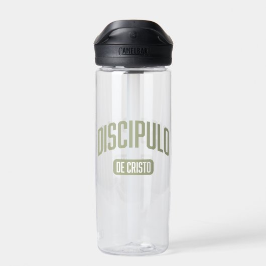 Disciple Sandrift Spanisch Trinkflasche (Rückseite)