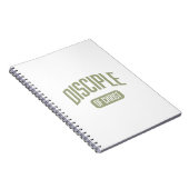 Disciple Sandrift Spiral Notebook Notizblock (Rechte Seite)