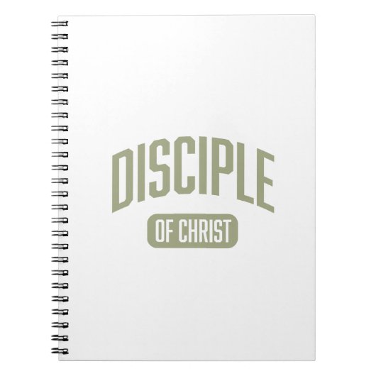 Disciple Sandrift Spiral Notebook Notizblock (Vorderseite)