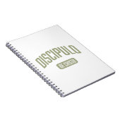 Disciple Sandrift Spiral Notebook Spanisch Notizblock (Rechte Seite)