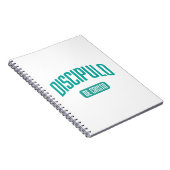 Disciple Seagreen Spiral Notebook Spanisch Notizblock (Rechte Seite)