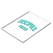 Disciple Seagreen Spiral Notebook Spanisch Notizblock (Linke Seite)