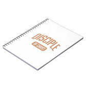 Disciple Terracotta Spiral Notebook Notizblock (Linke Seite)