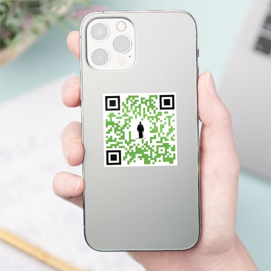DiscipleDojo QR Aufkleber (Telefon)